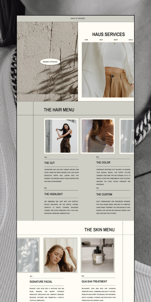 Showit Website Template Mockup by Hoxton Lane